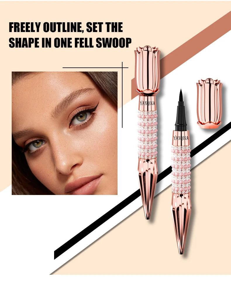YANQINA Precision Liquid Eyeliner Pen Waterproof Quick Dry
