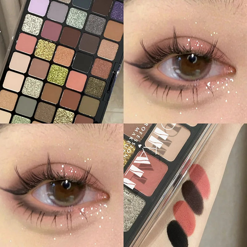 DIKALU 96 Color Eyeshadow Palette Matte Glitter Makeup Set