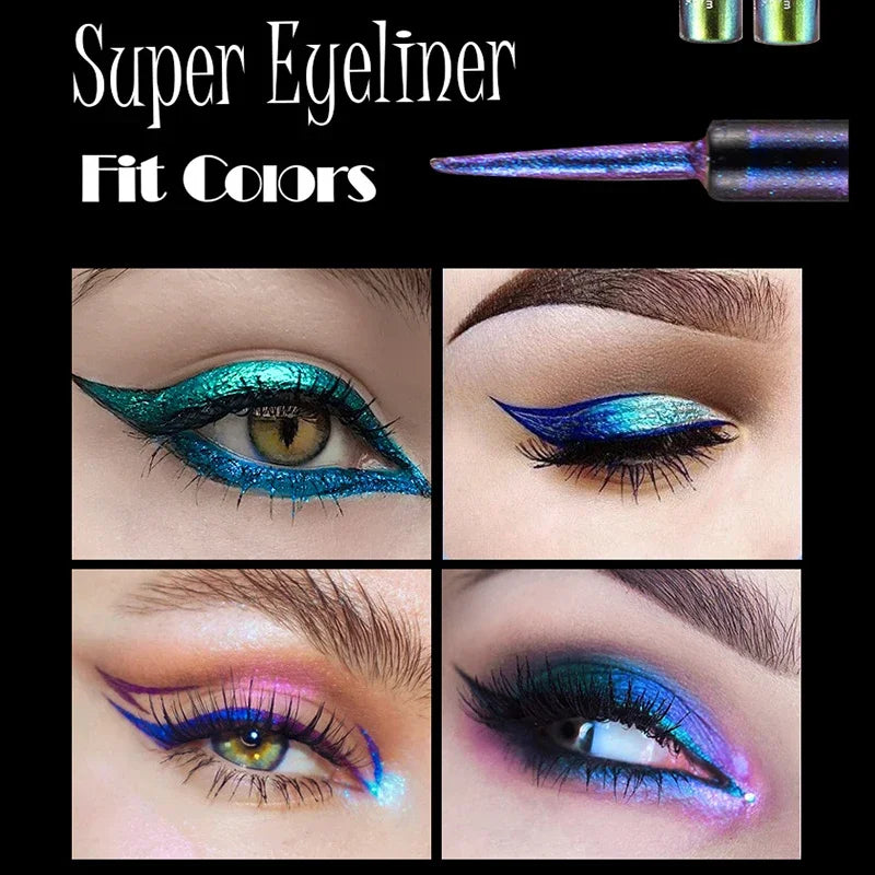 Fit Colors Chameleon Liquid Eyeshadow Multi Chrome Makeup