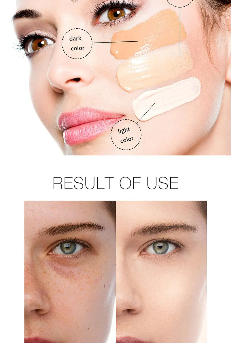 HISYI Moisturizing Liquid Foundation for Natural Coverage