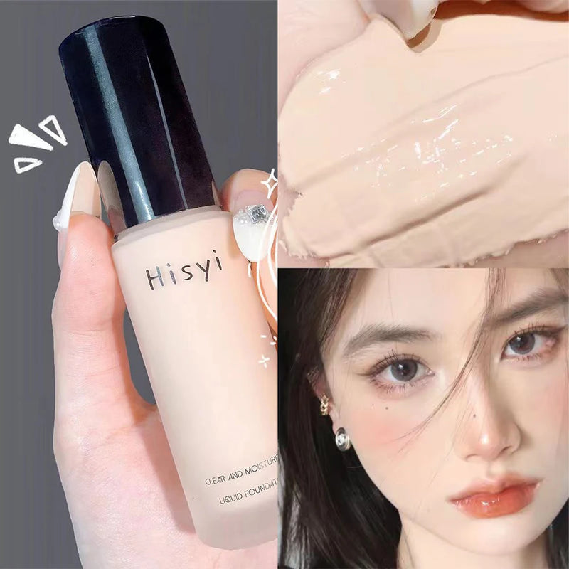 HISYI Moisturizing Liquid Foundation for Natural Coverage