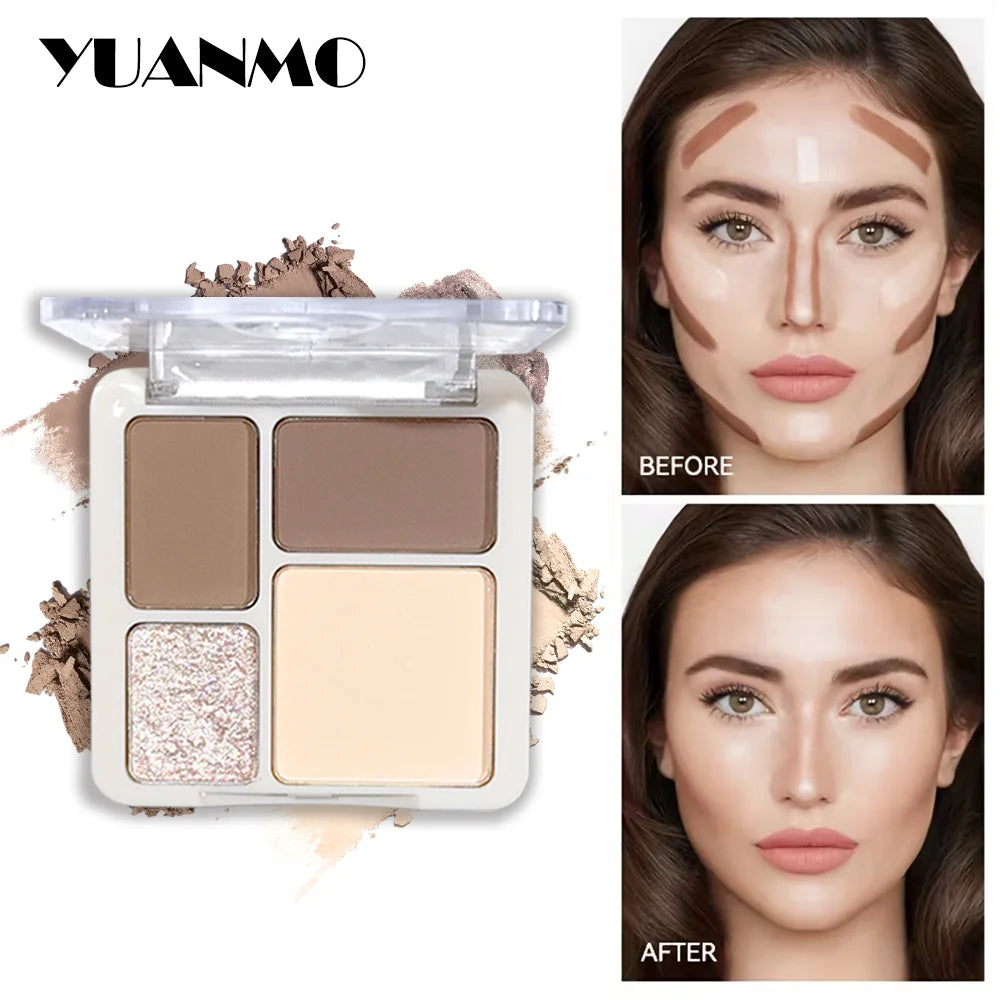 Maffick Three-Dimensional Contour Palette with Highlights