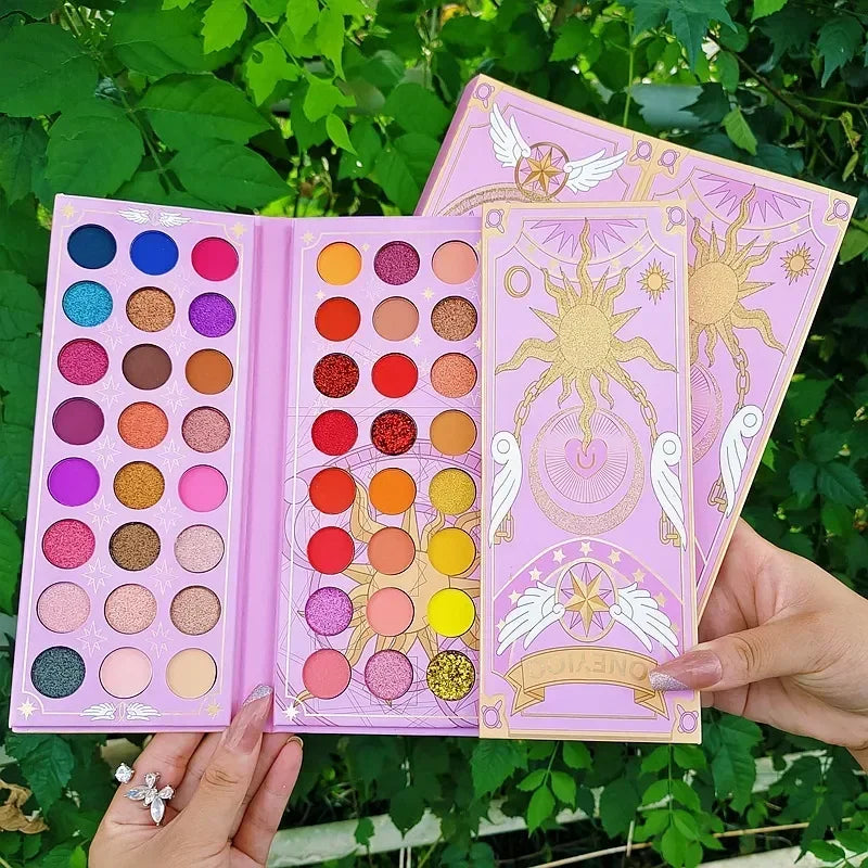 DIKALU 96 Color Eyeshadow Palette Matte Glitter Makeup Set