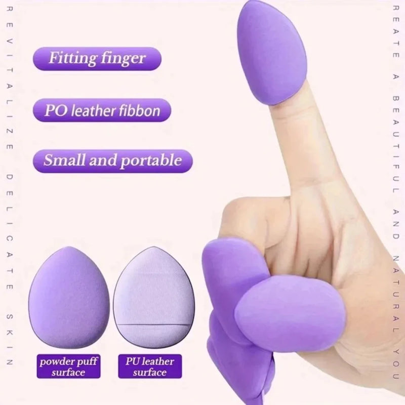 12-Piece Makeup Sponge & Puff Set for Wet & Dry Blending