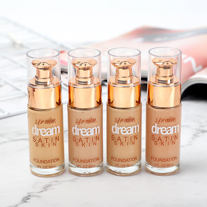 4-Color Matte Concealer Foundation (30ml)