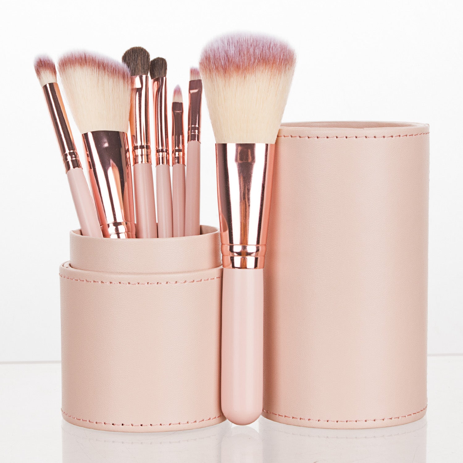 Portable Mini 7 Makeup Brushes