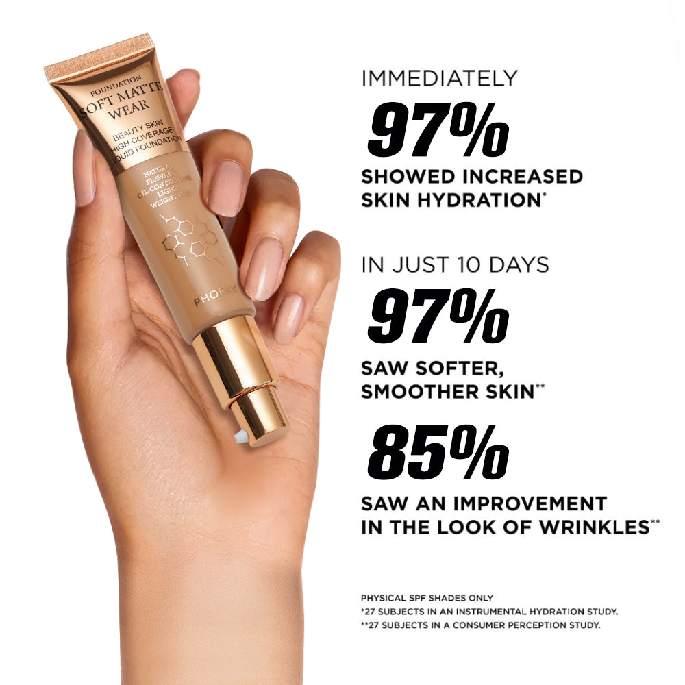 PHOFAY Full Coverage Matte Foundation (30ml)