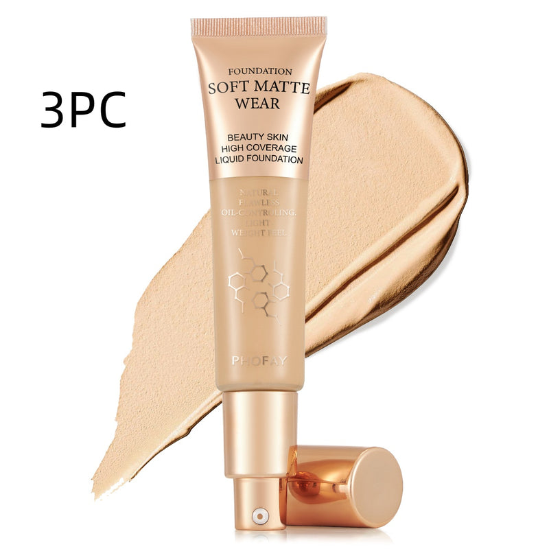 PHOFAY Full Coverage Matte Foundation (30ml)