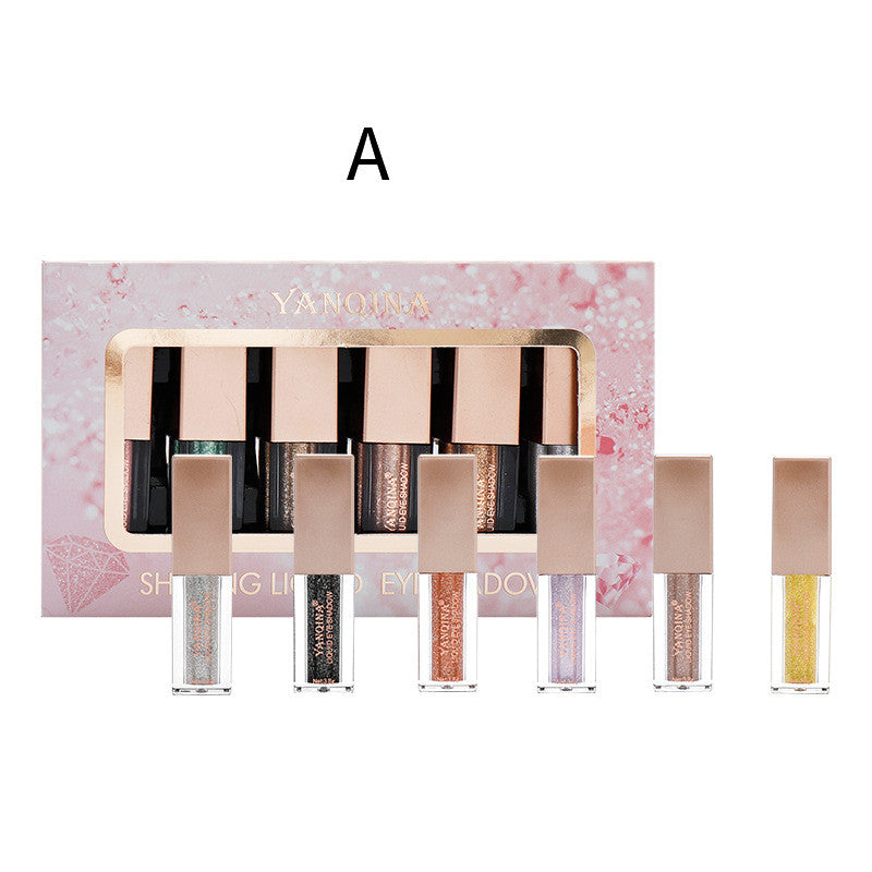 Matte & Pearlescent Glitter Eyeshadow Set