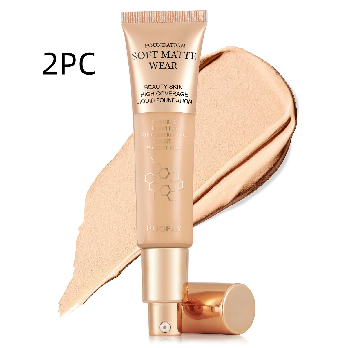 PHOFAY Full Coverage Matte Foundation (30ml)